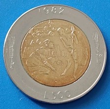 500 lire san marino bimetallico usato 500 lire san marino bimetallico usato Vieste