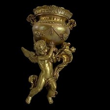 Gold angel cherub for sale  Clinton