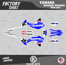 Kit de gráficos para YAMAHA WR250X WR250R (2008-2021) AZUL DE FÁBRICA segunda mano  Embacar hacia Argentina