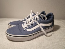 Usado, Tênis Vans Old School Feminino Tamanho 9 Azul/Branco Tops Baixos 500714 Off The Wall comprar usado  Enviando para Brazil