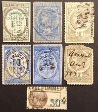 Stamps vintage fiscal d'occasion  Expédié en Belgium