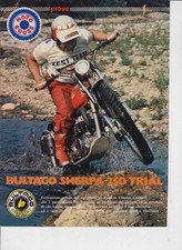 Pubblicita testmoto bultaco usato  Venegono Superiore