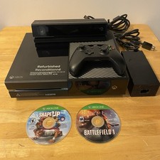 Console Microsoft Xbox One 500GB pacote preto com jogo, Kinect, controle comprar usado  Enviando para Brazil
