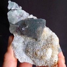 F08 cristalli fluorite usato  Italia