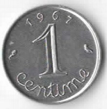 Centime épi 1967. d'occasion  Ajaccio-