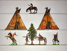 Bemalte zinnfiguren flachfigur gebraucht kaufen  Wunsiedel