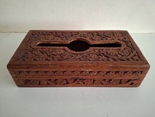 Floral handcarved wooden for sale  WORCESTER
