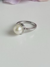 Anello solitario argento usato  Cantu