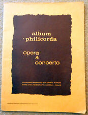 Opera concerto album for sale  NORWICH