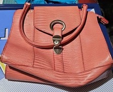 Pink coloured handbag for sale  GRANTHAM