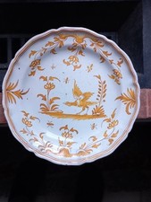 Plate moustiers decor d'occasion  Expédié en Belgium