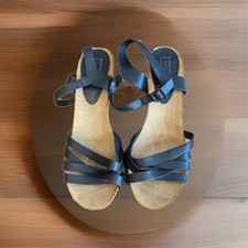 Topshop black leather for sale  BRIGHTON