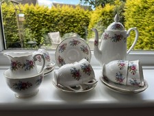 Vintage floral bone for sale  SHEFFIELD