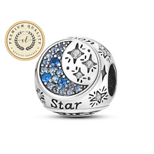 Berloque de três lados para pulseira, berloque de sol, berloque de lua com miçangas, berloque de estrela comprar usado  Enviando para Brazil