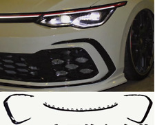 Usado, 2022-2024 Para VW Golf MK8 GTI Substituir Capa de Moldagem de Para-choque Frontal Preta Brilhante comprar usado  Enviando para Brazil