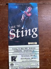 Sting live tour gebraucht kaufen  Hamburg
