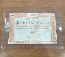 Billet 1000 assignat d'occasion  Marseille XIII