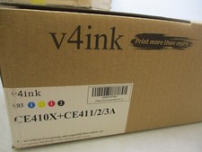 Usado, Pacote com 4 cartuchos de toner HP CE410X CE411A2A3A 305A 3 preto 1 magenta comprar usado  Enviando para Brazil