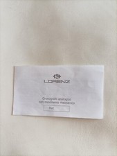 Lorenz istruzioni orologio usato  San Martino Dall Argine