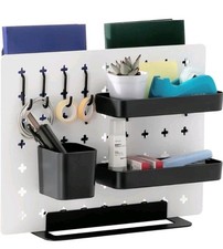Keepo Escritorio Organization Hub, Escritorio Tablero Oficina Set con 11 Accesorios Negros segunda mano  Embacar hacia Mexico