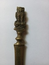 Vintage brass owl for sale  Thomson