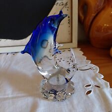 Figurine dauphin verre d'occasion  Elne