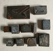 Wooden unusual printing for sale  HARTLEPOOL