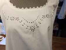 Antique linen shirt d'occasion  Expédié en Belgium