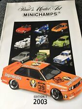 Catalogue brochure minichamps d'occasion  Estaires