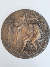 Bronze messing relief gebraucht kaufen  Nürnberg