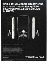 BlackBerry Pearl Phone Pubblicità 2007 Italian Magazine Advertising 27x20 cm comprar usado  Enviando para Brazil