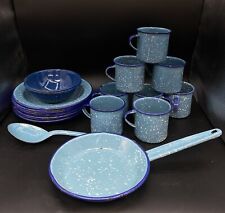 Blue speckled graniteware for sale  Redmond