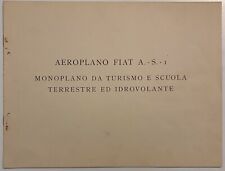 Aeroplano fiat monoplano usato  Milano