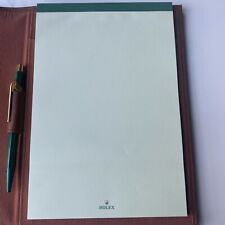 Rolex notepad pen for sale  BRENTWOOD