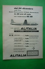 Alitalia airlines 1954 usato  Castelfidardo