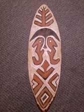Tribal ceremonial shield for sale  MAIDSTONE