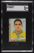1962 Editora Vecchi Futebol Mundial Garrincha #13 SGC 1 comprar usado  Enviando para Brazil