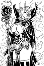 Bruxa Guardiã do Tártaro 8X11 PÁGINA ORIGINAL POR LC FREITAS JN1 comprar usado  Enviando para Brazil