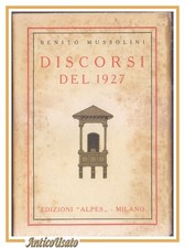 Discorsi del 1927 usato  Bari