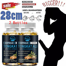240 cápsulas masculinas para aumentar a libido - raiz de maca, suporte maciço para aumento da circunferência comprar usado  Enviando para Brazil