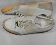 Zapatillas deportivas Burberry auténticas vintage de cuero blanco $500.  segunda mano  Embacar hacia Mexico
