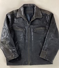 Vintage leather highwayman for sale  ROYSTON