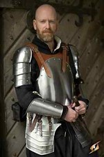 Polished knight armor for sale  Paris