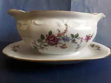 Usado, Louça de porcelana polonesa vintage Polônia Chodziez molho barco pat floral comprar usado  Enviando para Brazil
