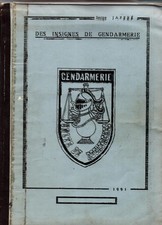 Insignes gendarmerie symboles d'occasion  Athis-Mons