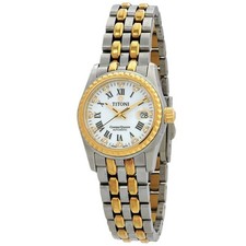 Relógio feminino Titoni Cosmo automático mostrador branco 729 SY-019 comprar usado  Enviando para Brazil