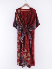 Vintage soie sari d'occasion  Expédié en France