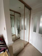 Sliding mirrored wardrobe for sale  SALISBURY