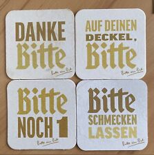 Bierdeckel bitburger brauerei gebraucht kaufen  Übach-Palenberg