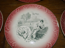 Ancienne assiette digoin d'occasion  Bidart